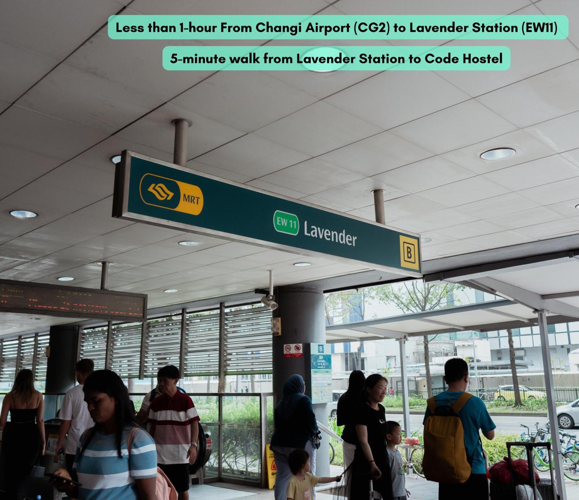 Code Hostel At Lavender Singapore Ngoại thất bức ảnh
